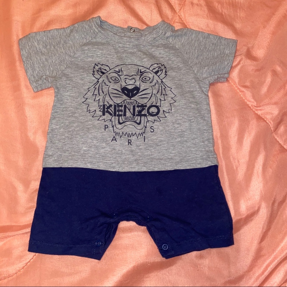 Kenzo onsie shorts set.